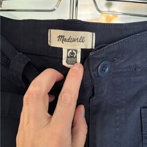 Madewell Navy Pants